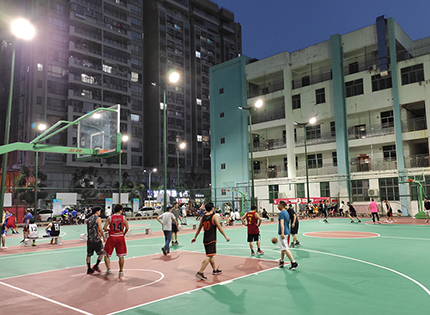 Shenzhen Outdoor Basketball Court Lighting Project