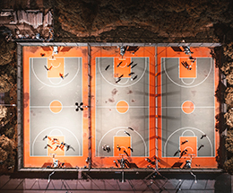 Basketball Court Lighting Solution